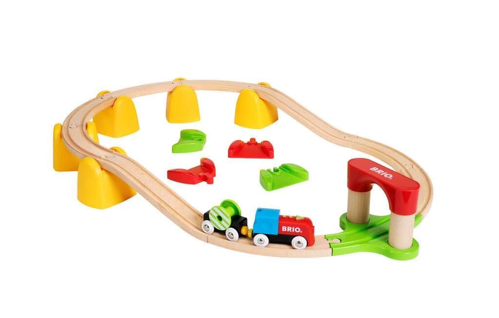 25 Piece Wood Train Set T29691