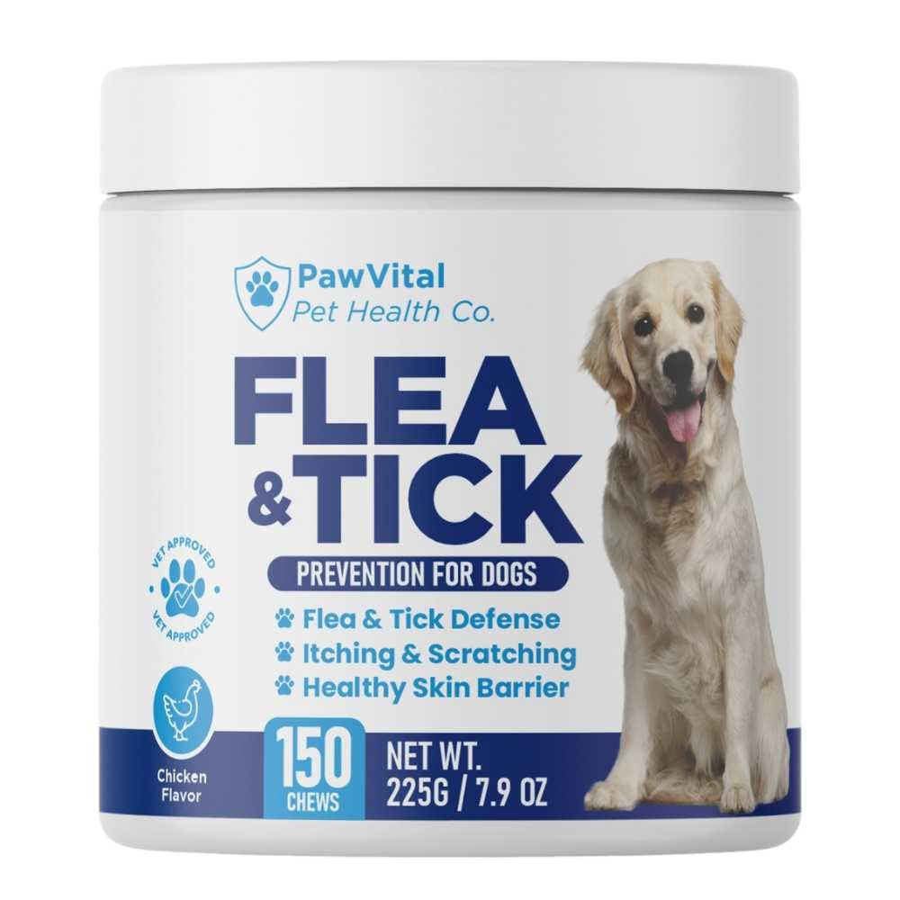 Flea and Tick Prevention for Dogs Chewables 150 Soft Chews Chicken Flavor X9739