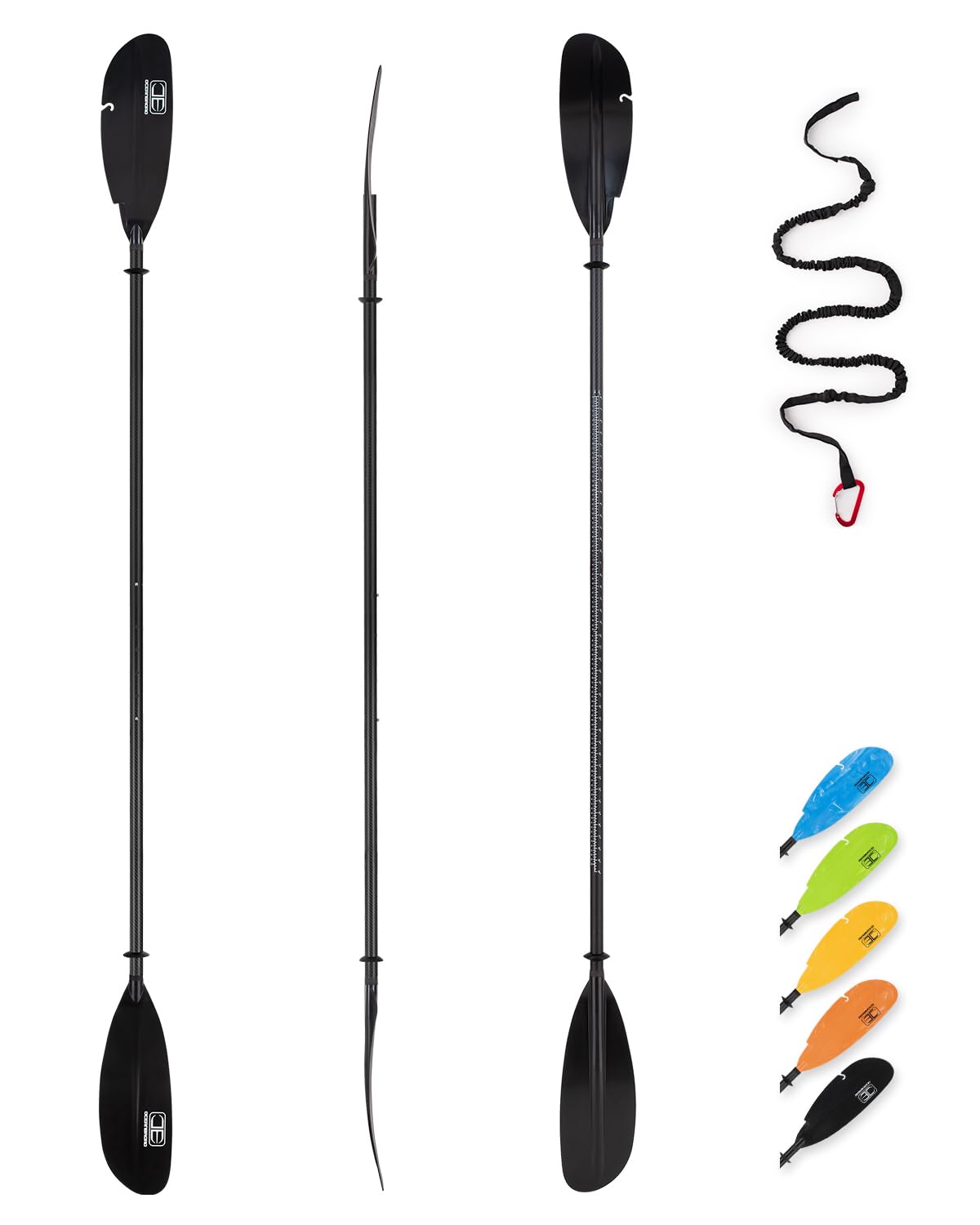Adjustable Carbon Fiber Kayak Paddle E7574