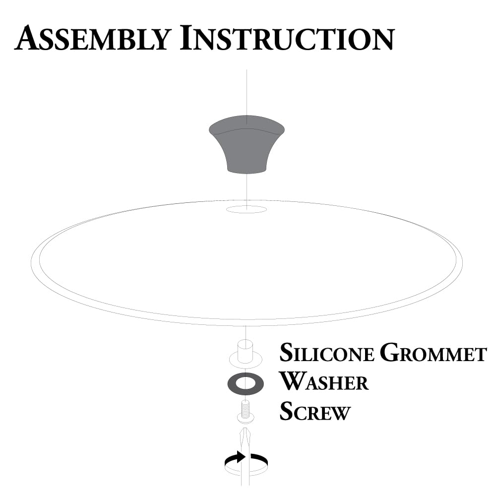 10.2 Inch Tempered Glass Lid A57145