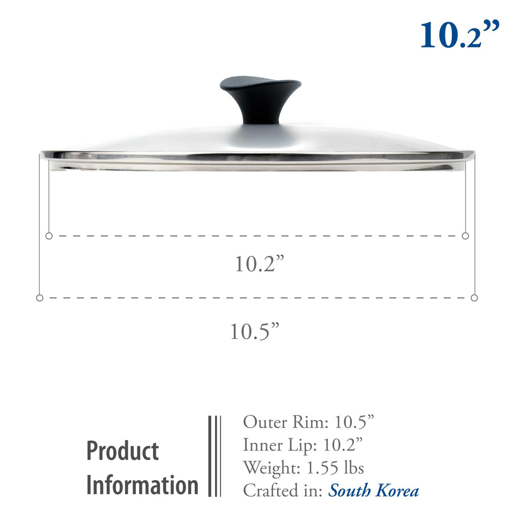 10.2 Inch Tempered Glass Lid A57145