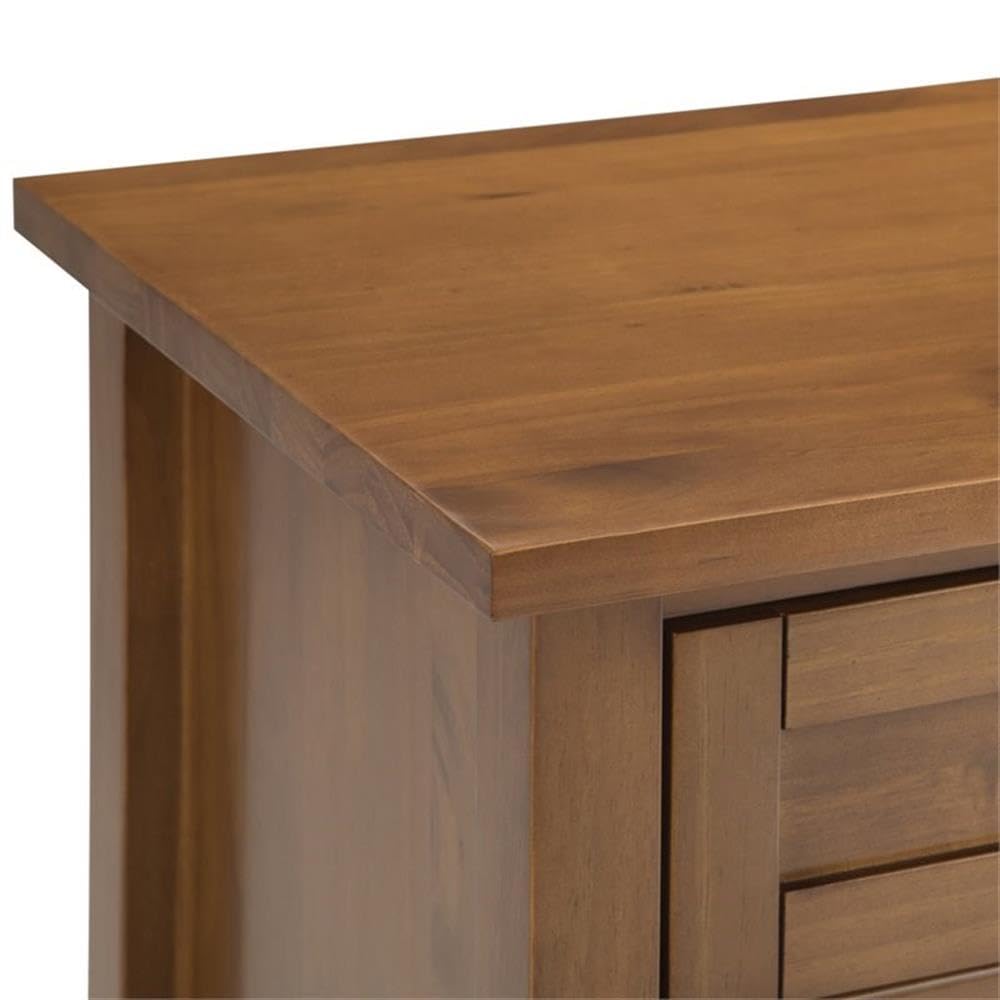 2-Piece Wood 24" Bedside Nightstand Table Set S4629