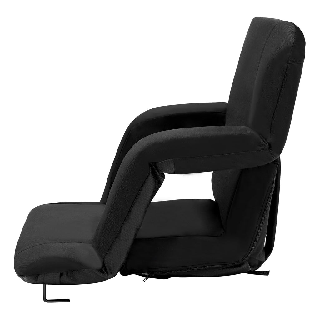 Folding Padded Stadium Seat with Cupholder K69183