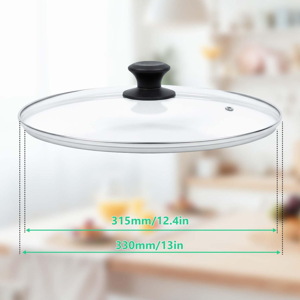 13 Inch Tempered Glass Lid J62881