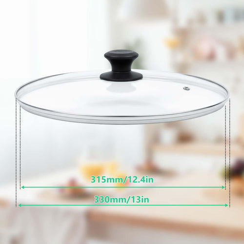 13 Inch Tempered Glass Lid J62881