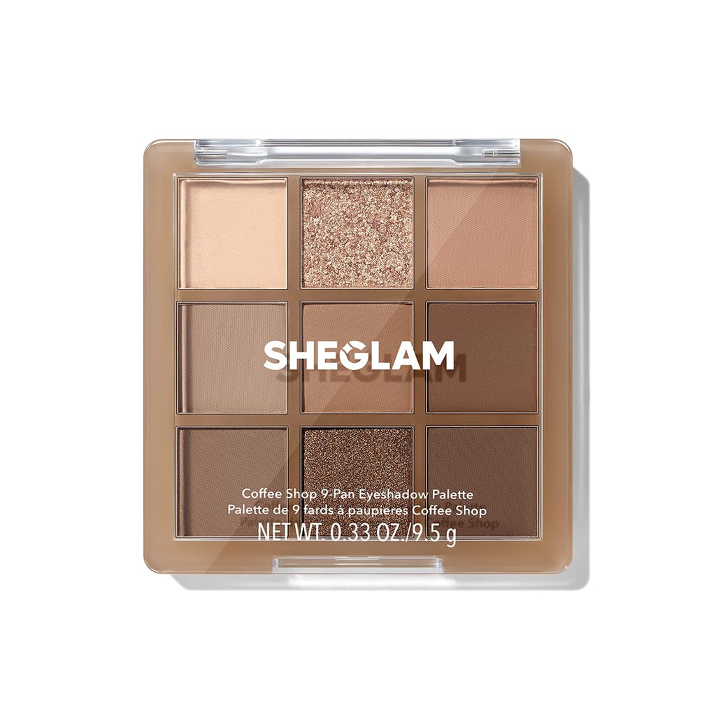 9-Color Shimmer & Matte Eyeshadow Palette A40889
