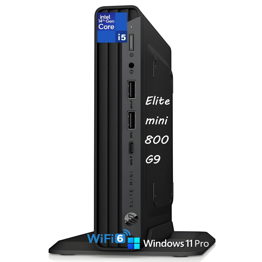 Mini PC Desktop Computer, Intel Core i5-14500, 16GB DDR5 RAM, 512GB SSD, Keyboard & Mouse Included, Windows 11 Pro D59306