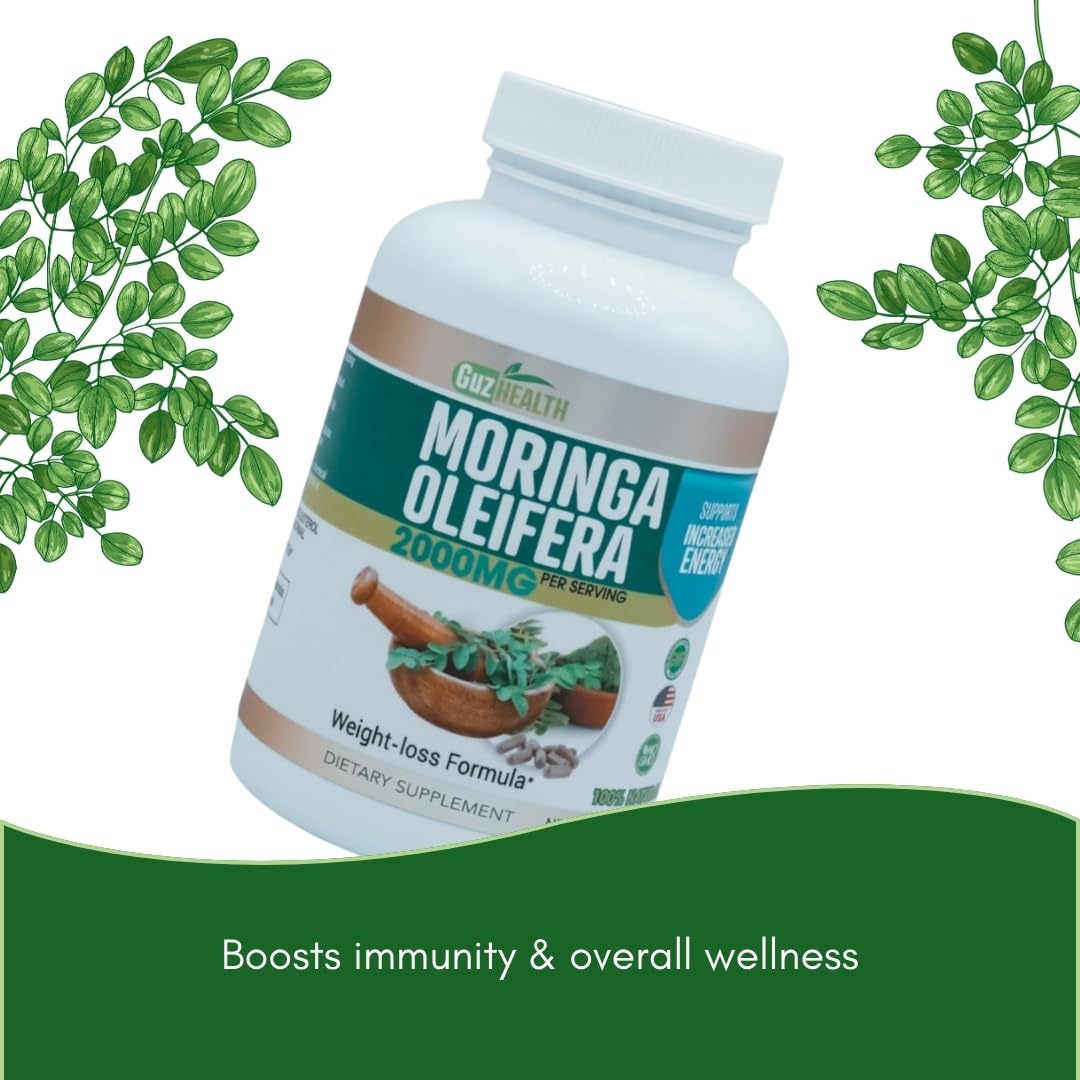 Moringa Oleifera 2000mg Capsules 120 Count P871341