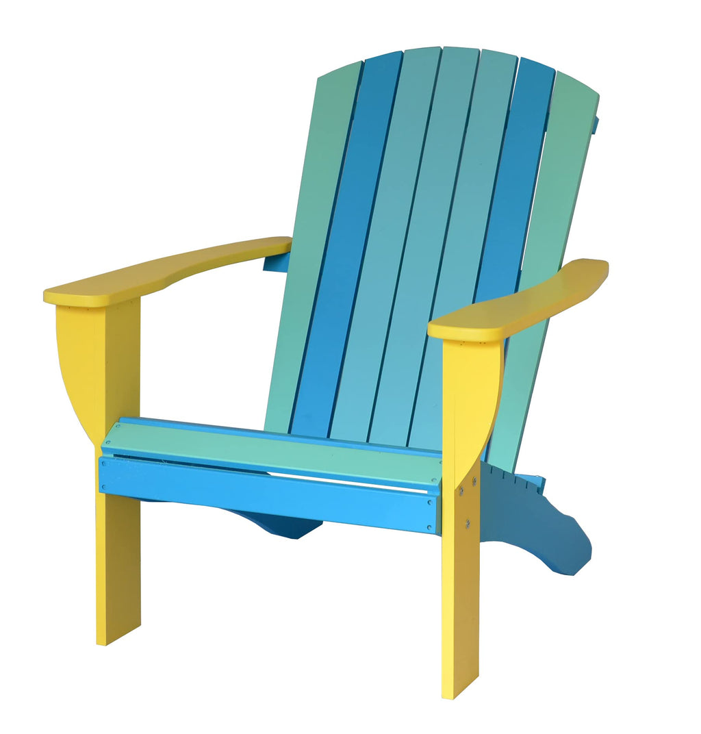 Solid Cedar Adirondack Chair with Folding Table N151