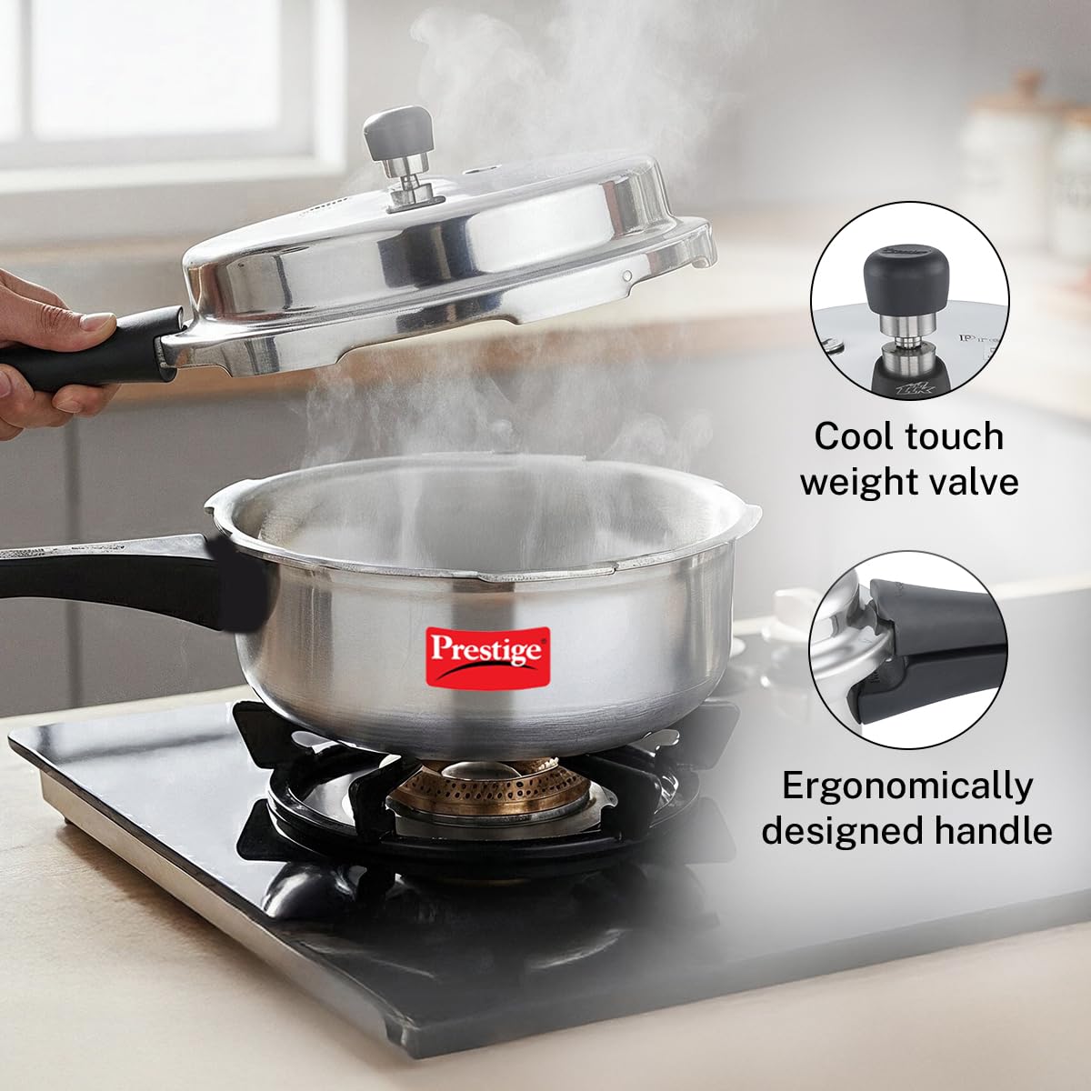 2 Liter Aluminium Pressure Cooker Y598