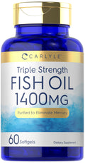 Omega 3 Fish Oil 1400 mg 60 Softgels S613