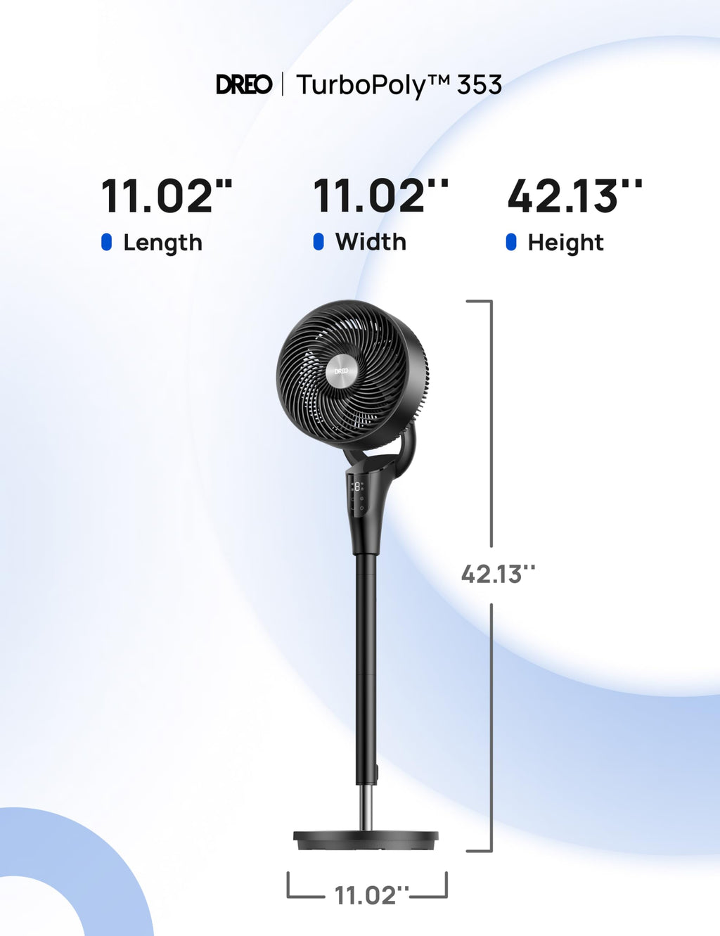 Oscillating Standing Fan U98228
