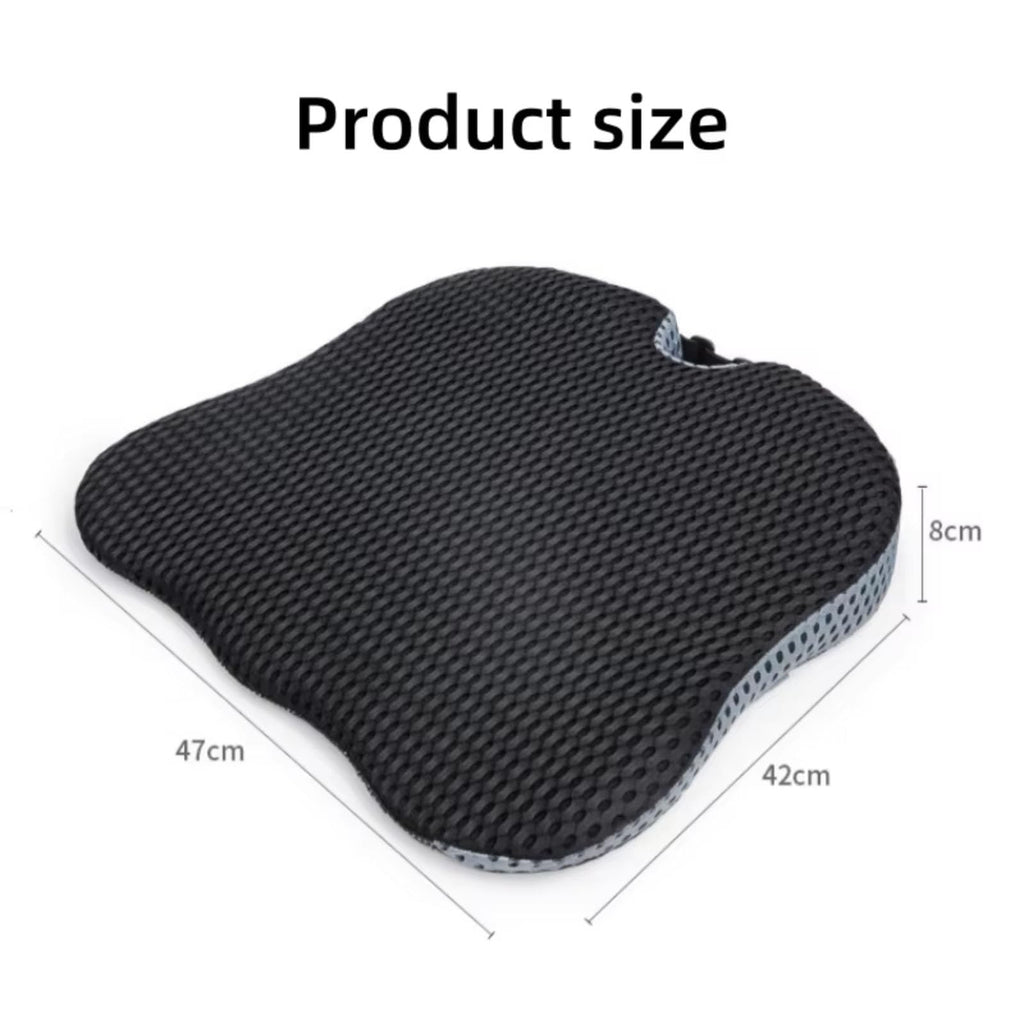 Black Memory Foam Car Seat Booster Cushion L611