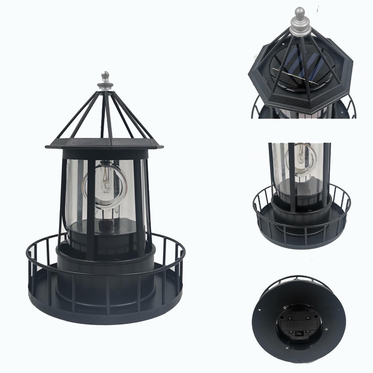 Solar Powered Lighthouse Z64649