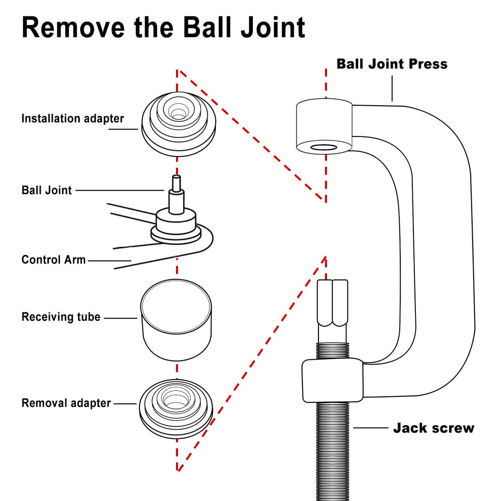 Heavy Duty Ball Joint Press Tool Kit K999