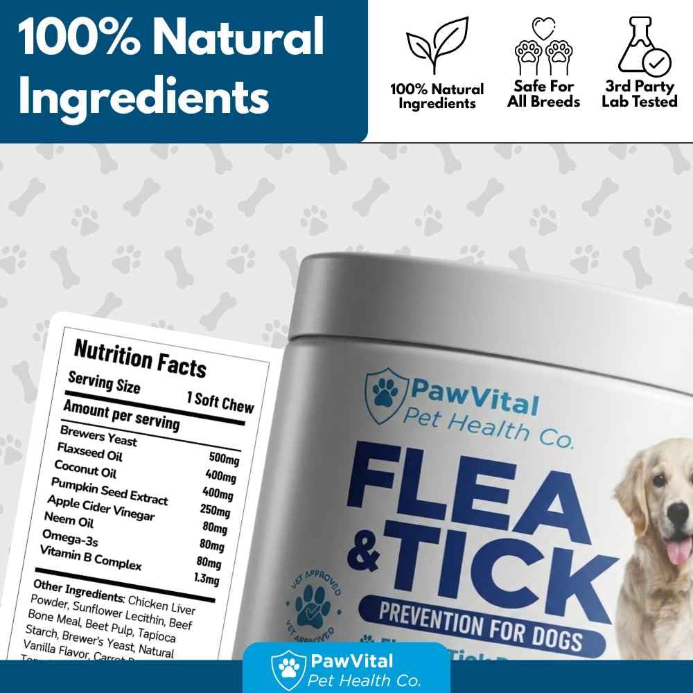 Flea and Tick Prevention for Dogs Chewables 150 Soft Chews Chicken Flavor X9739