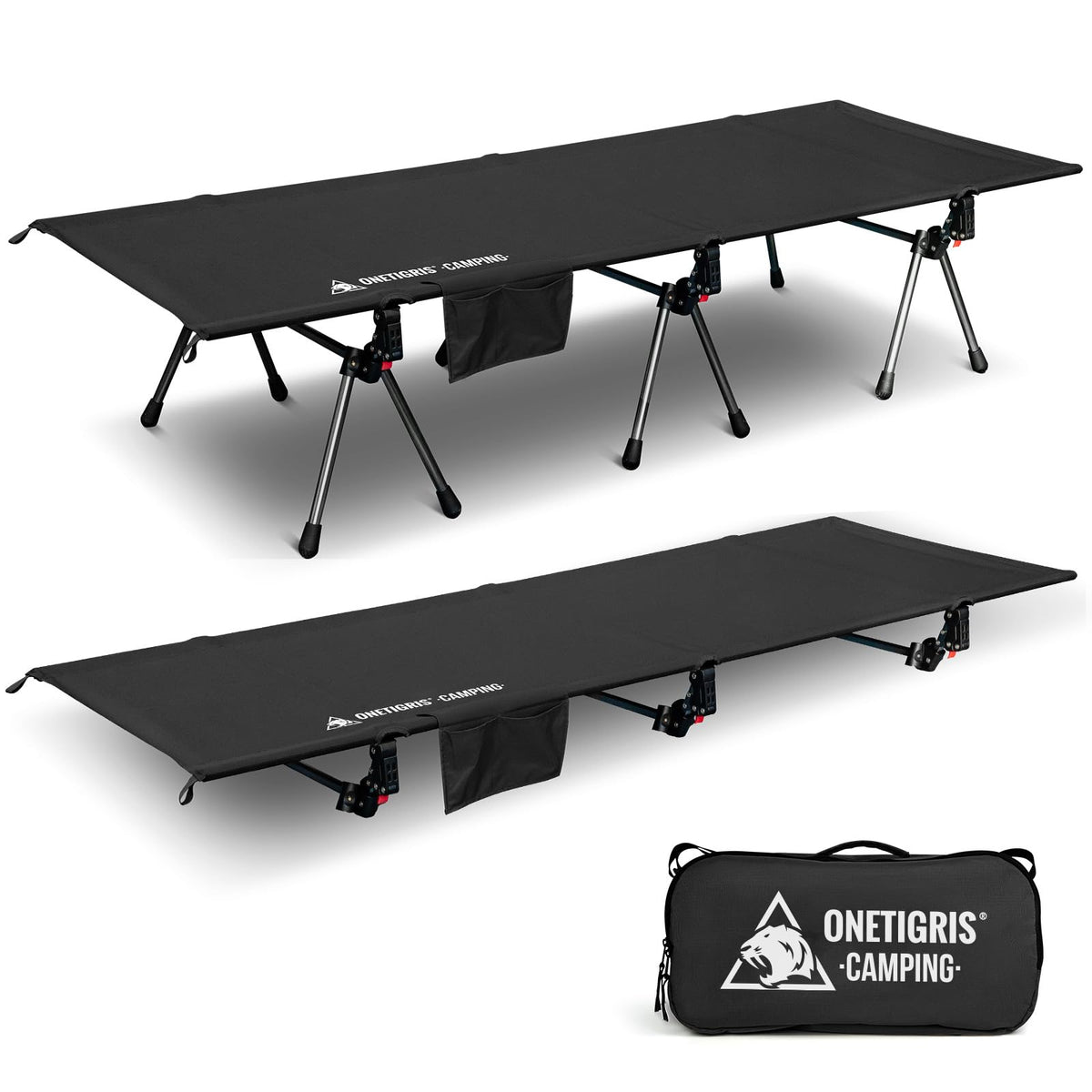 Height Adjustable Folding Camping Cot H8708