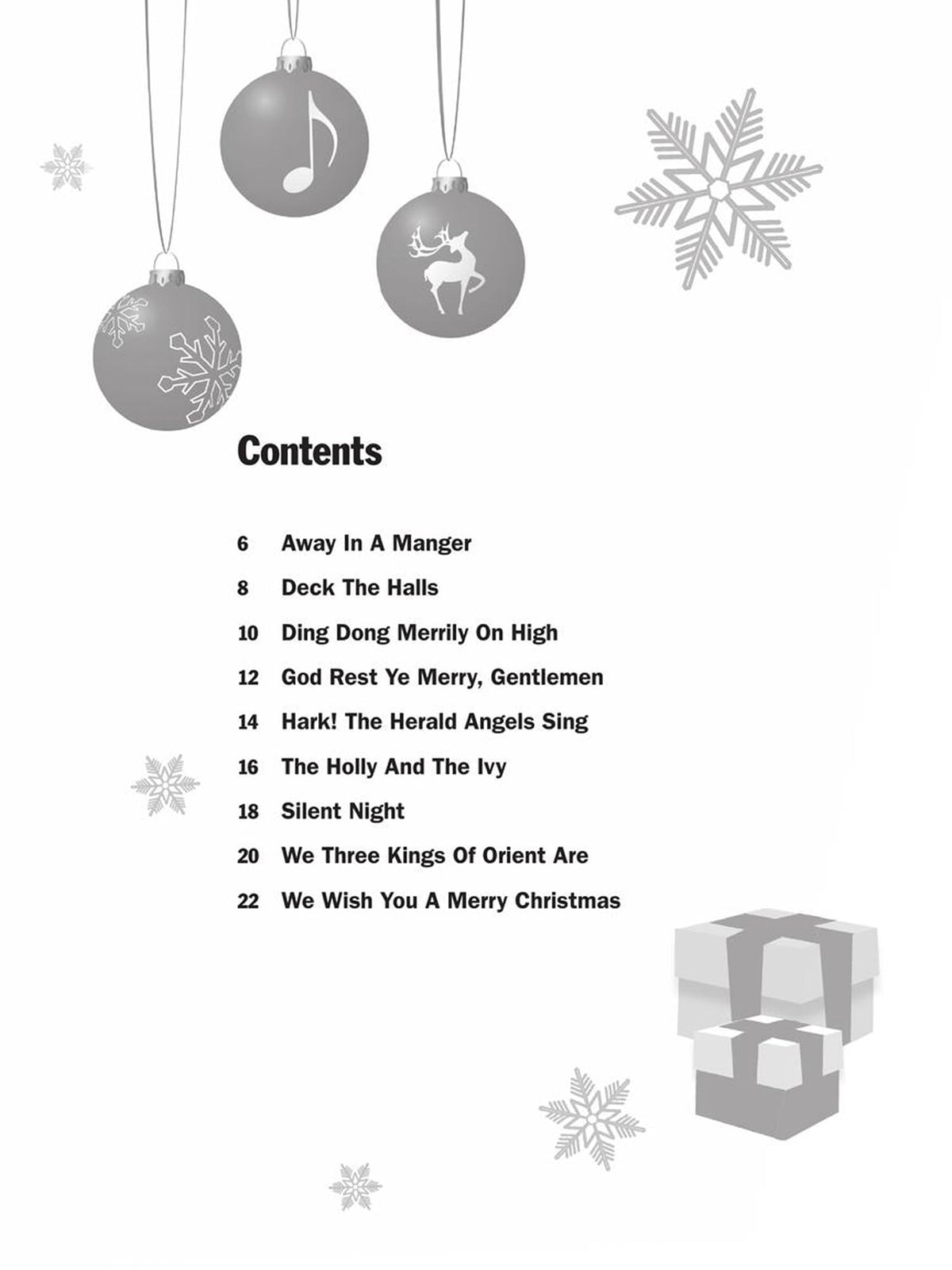 Alto Sax Christmas Jazz Sheet Music Book with Online Audio O6335