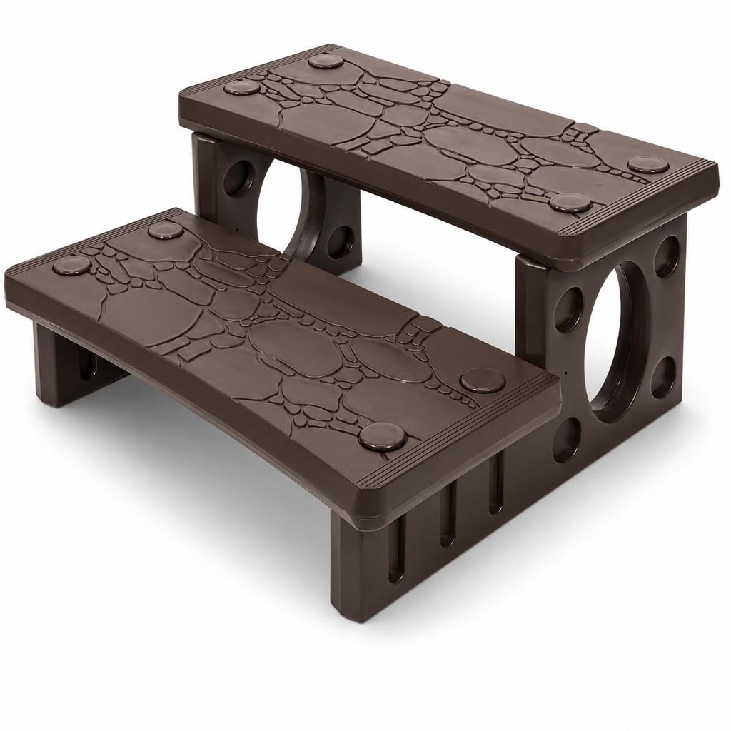 2-Step Spa Hot Tub Pool Deck Steps A838