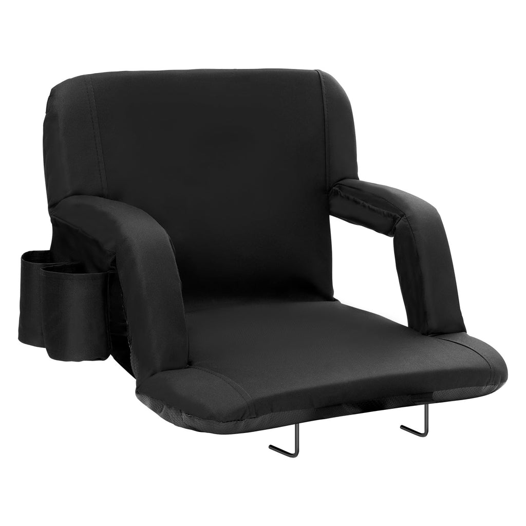 Folding Padded Stadium Seat with Cupholder K69183