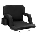 Folding Padded Stadium Seat with Cupholder K69183