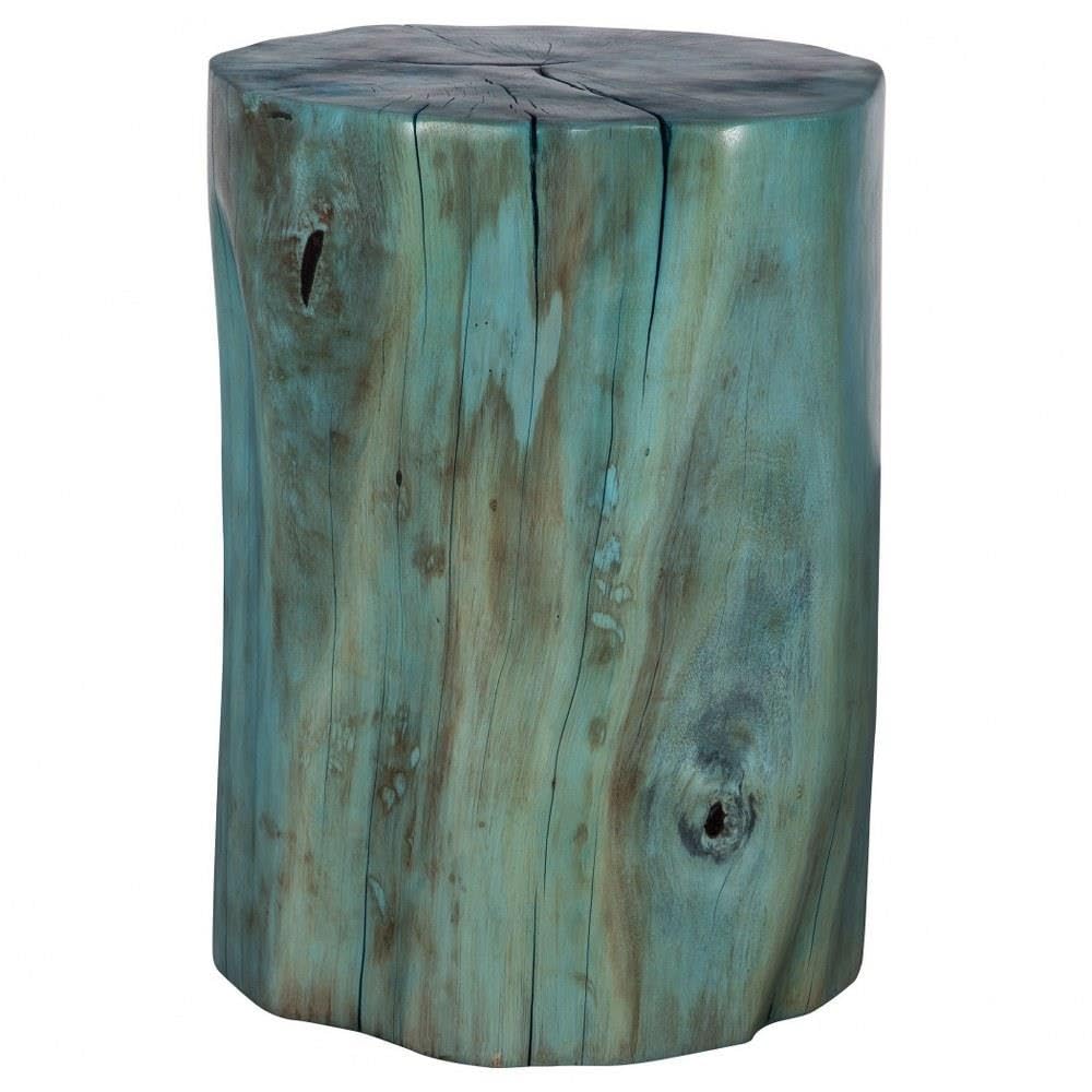 Blue/Green Accent Stool C532