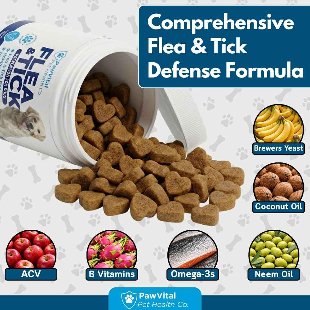 Flea and Tick Prevention for Dogs Chewables 150 Soft Chews Chicken Flavor X9739