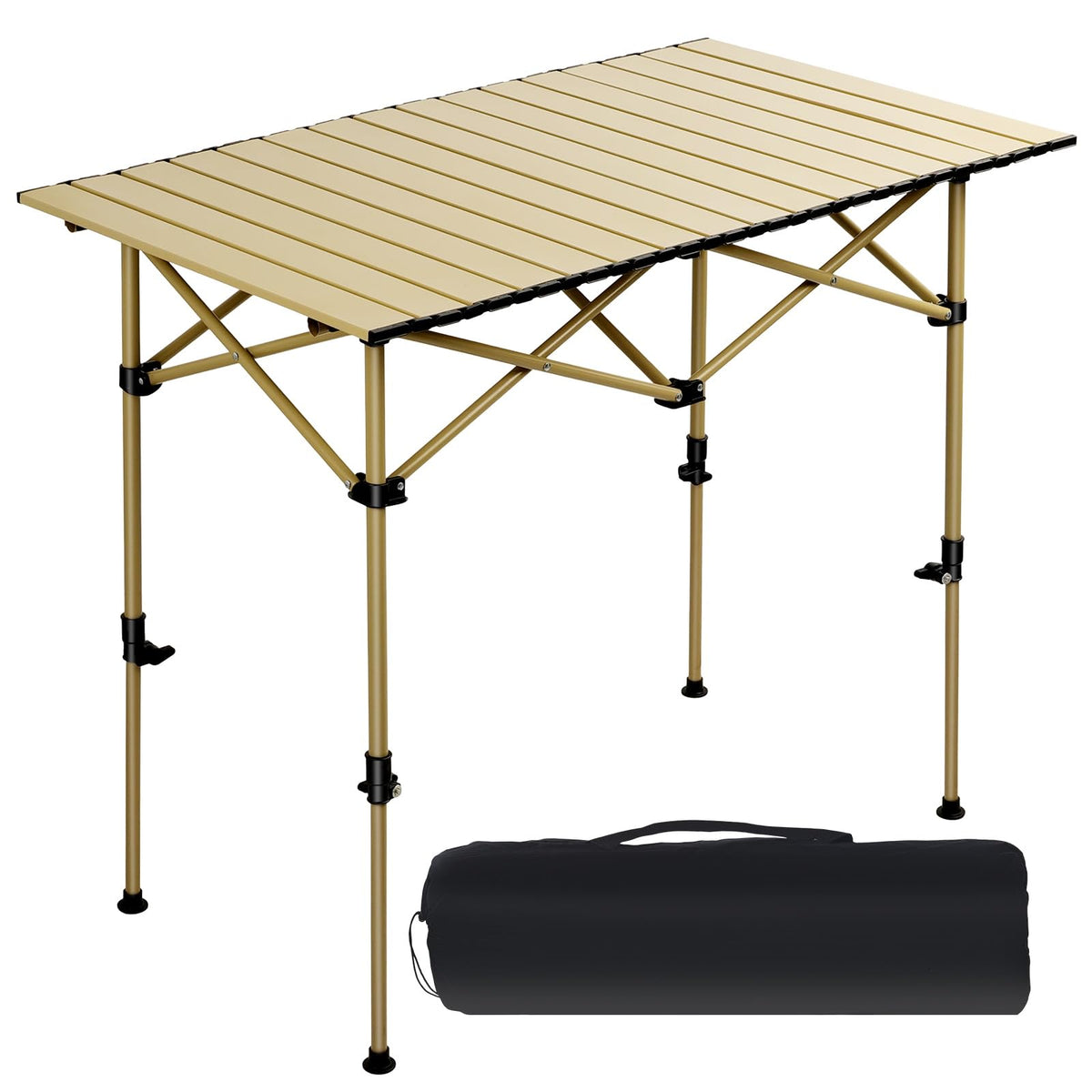 Folding Camping Table with Carry Bag Y847559
