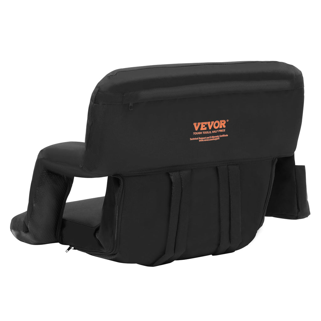 Folding Padded Stadium Seat with Cupholder K69183