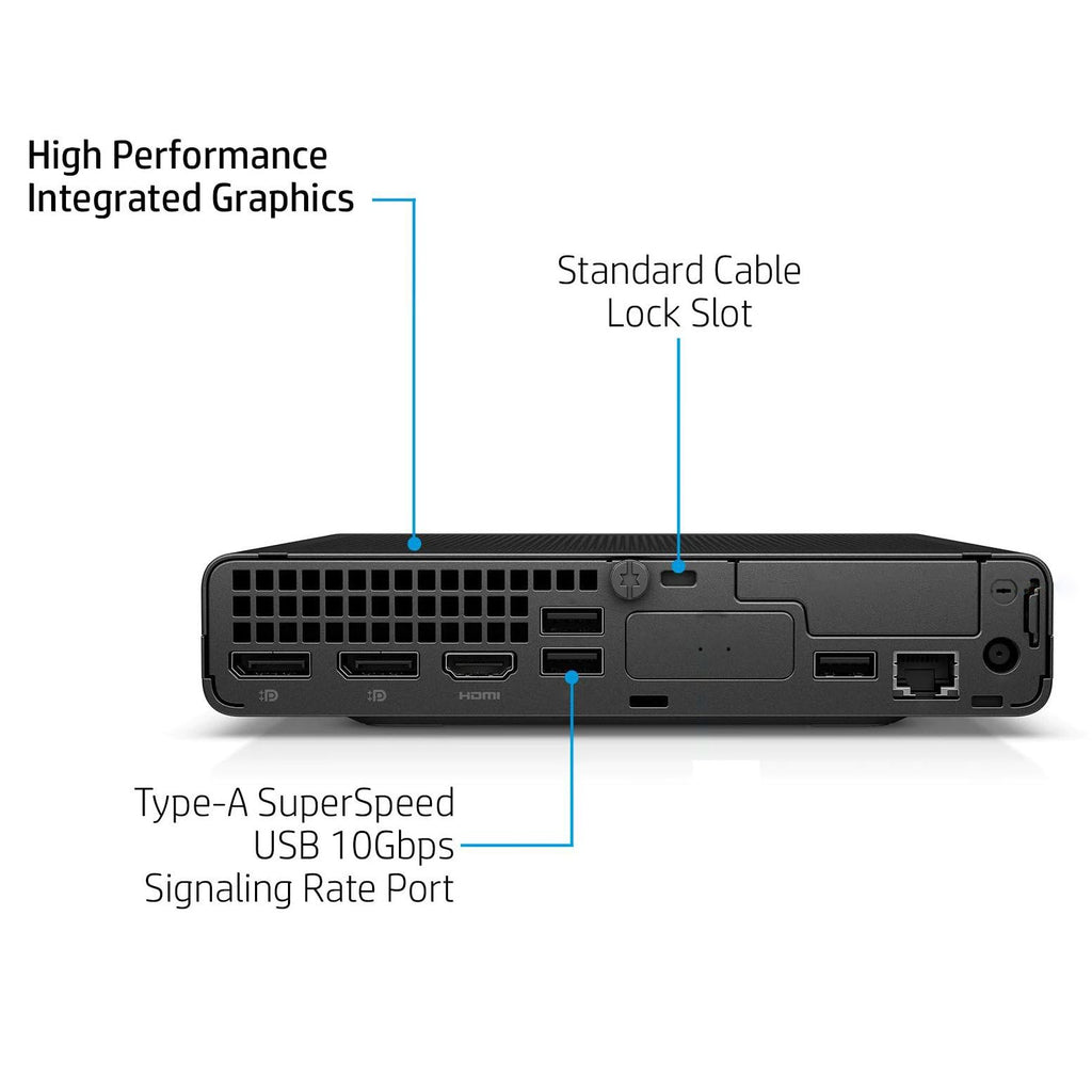 Mini PC Desktop Computer, Intel Core i5-14500, 16GB DDR5 RAM, 512GB SSD, Keyboard & Mouse Included, Windows 11 Pro D59306