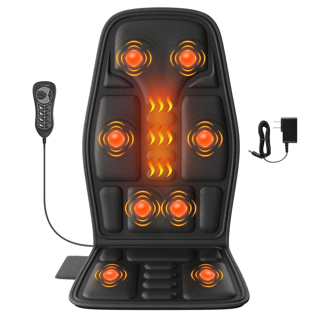 Vibration Back Massager with Heat and 8 Vibration R63951