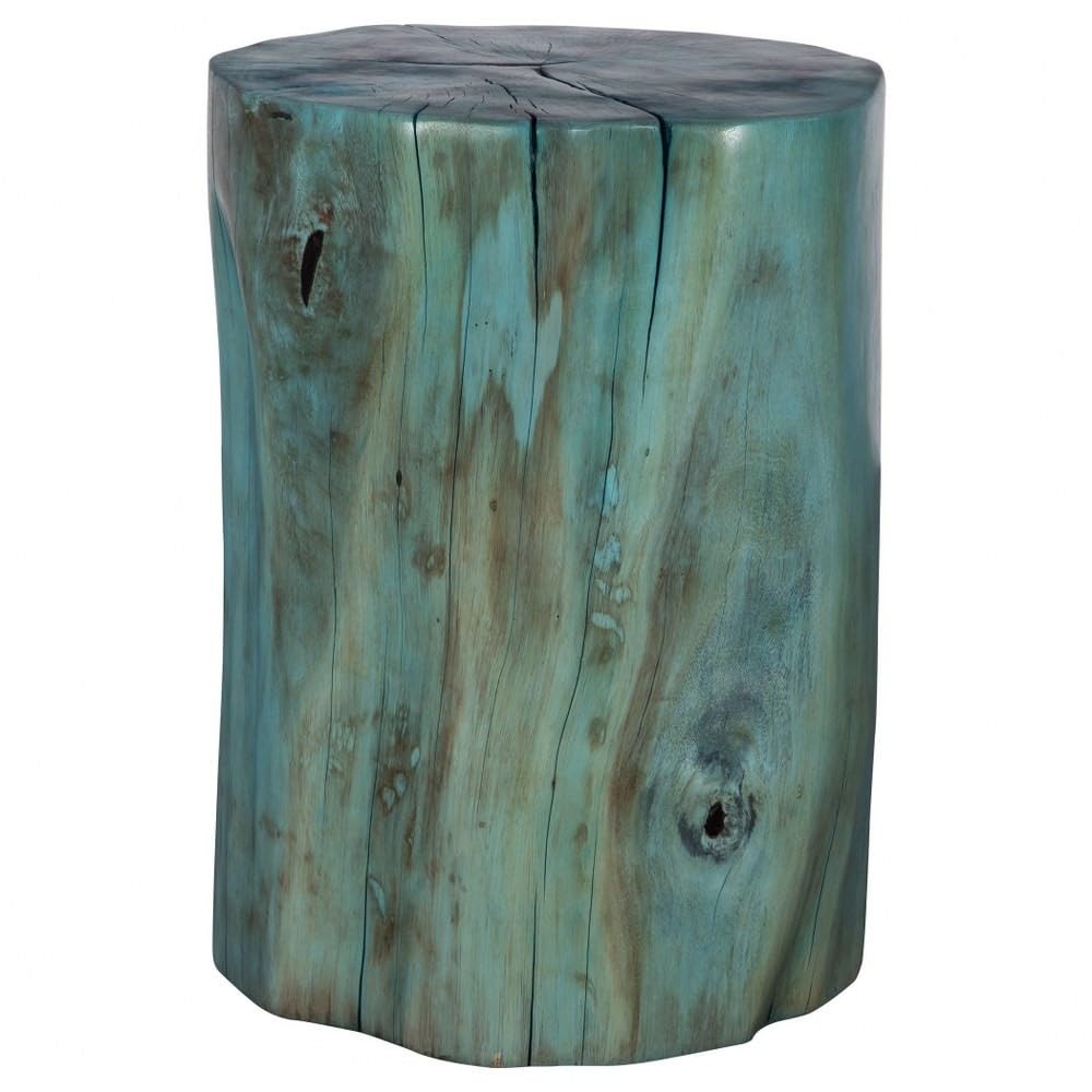 Blue/Green Accent Stool C532