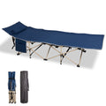 Folding Camping Cot with Carry Bag Pocket Pillow K99745