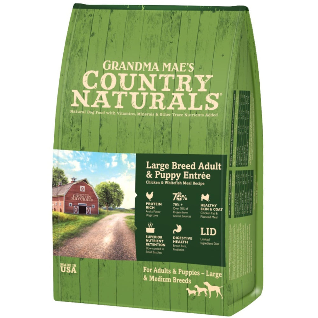 Chicken Fish & Brown Rice Dry Dog Food 32 LB Bag F570