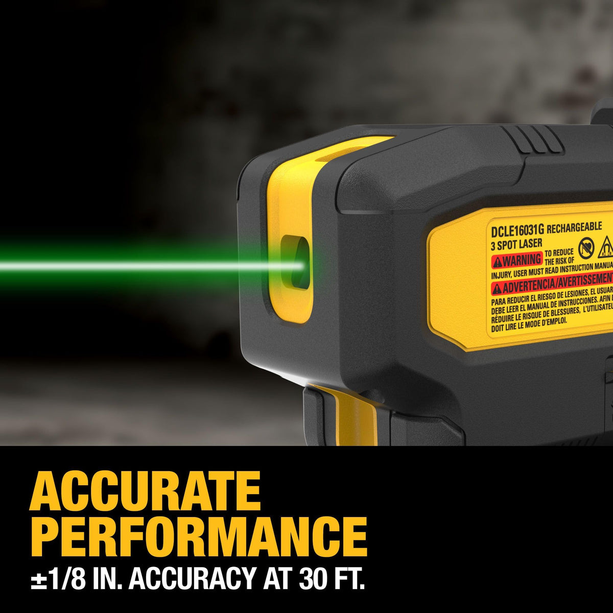 Green 3 Spot Self Leveling Laser Level Kit M52950