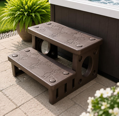 2-Step Spa Hot Tub Pool Deck Steps A838