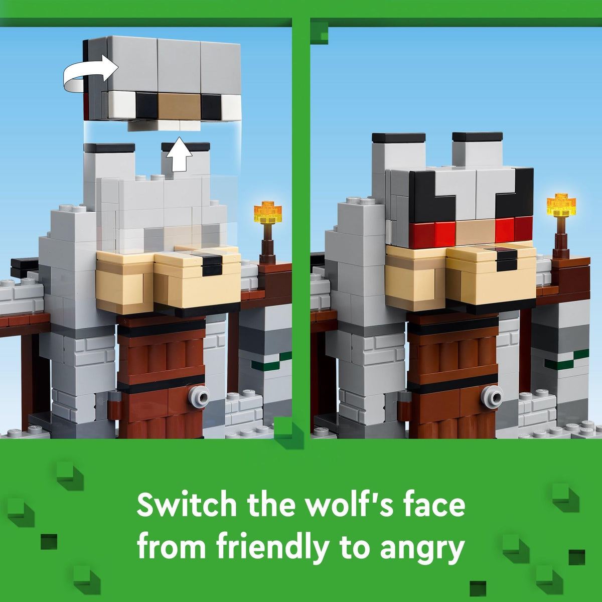 Minecraft Castle Building Set with Minifigures H10212