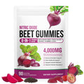 Beetroot Gummies 90 Gummies Beetroot Extract Supplement with COQ10 Vitamin C B12 Grape Seed Extract Y64906