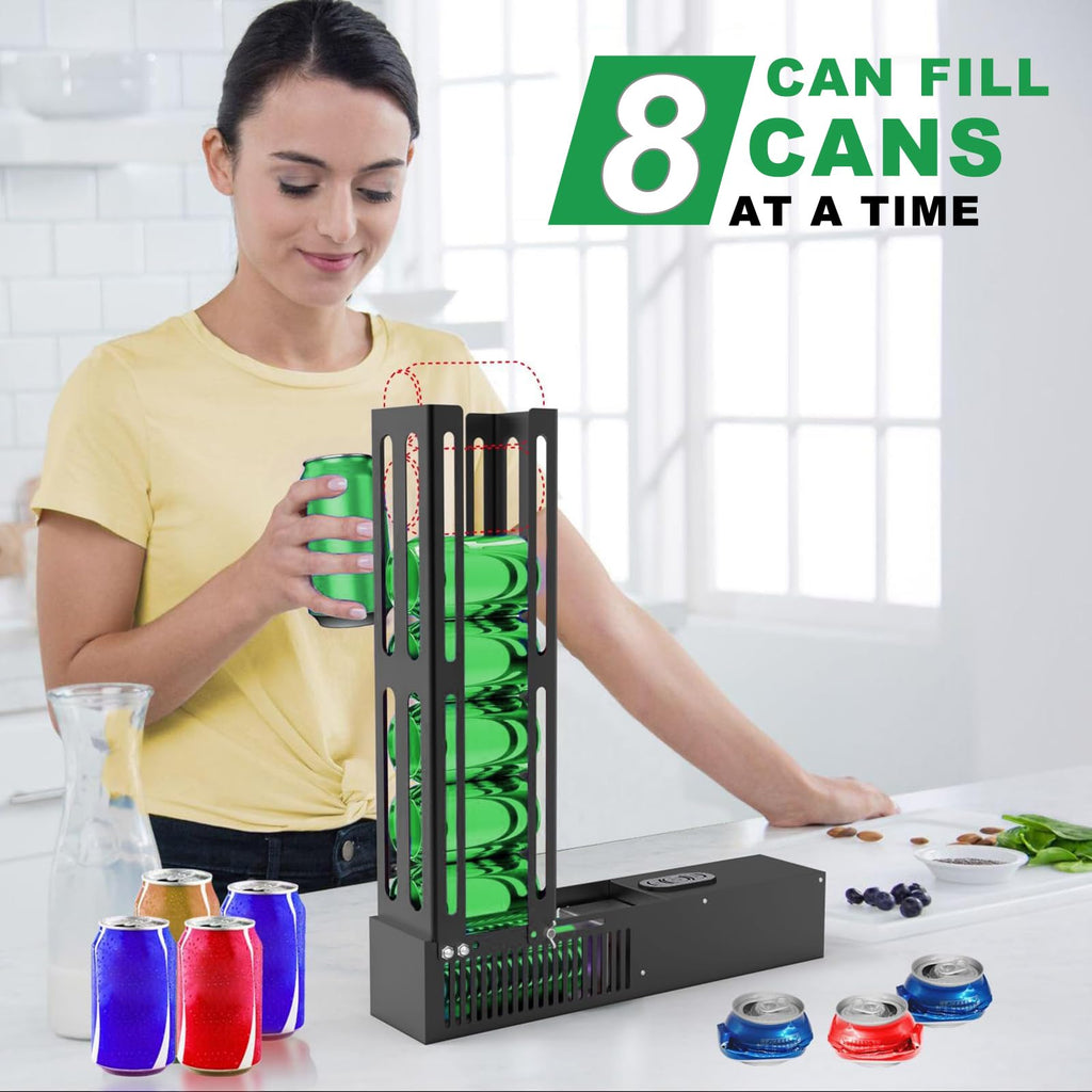 Automatic Can Crusher for 8oz/12oz/16oz Cans Q46509