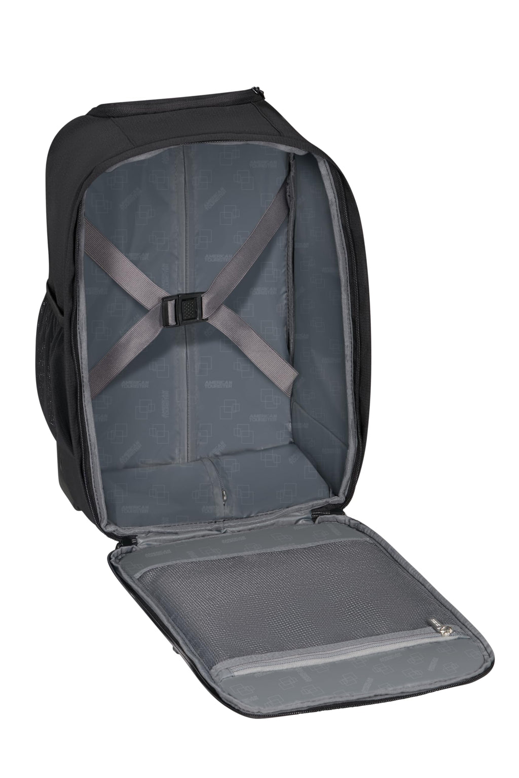 Black 38 L Wheeled Cabin Bag E64745