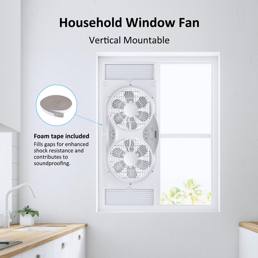 9" Reversible 3-Speed Window Fan I469