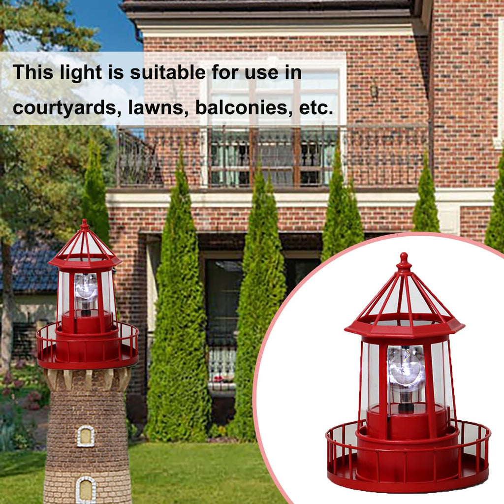 Solar Powered Lighthouse Z64649