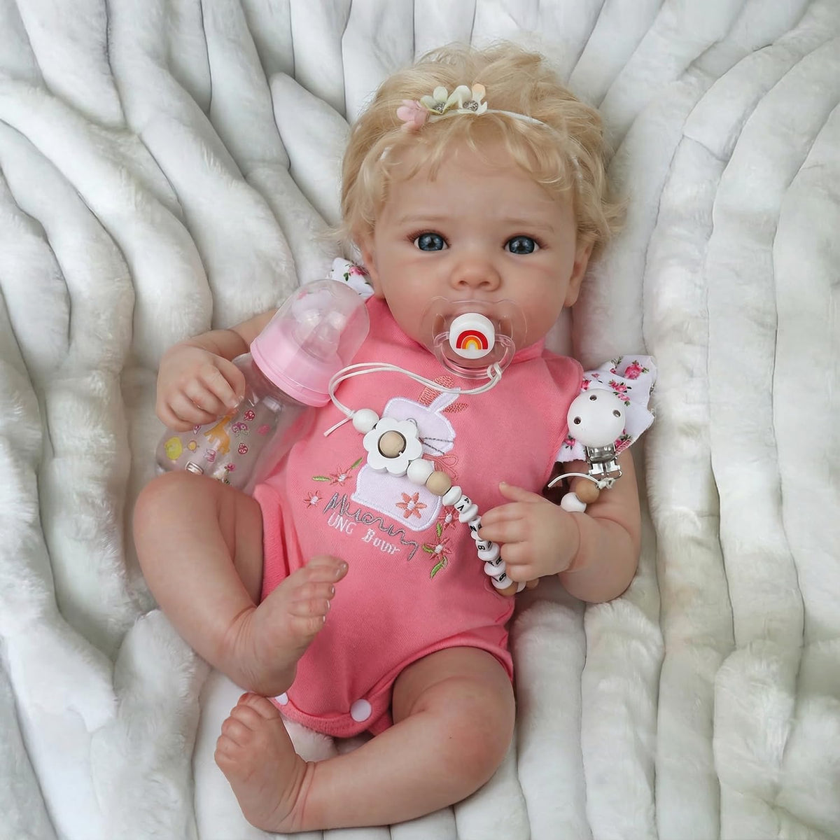 20 Inch Realistic Silicone Vinyl Baby Doll T714