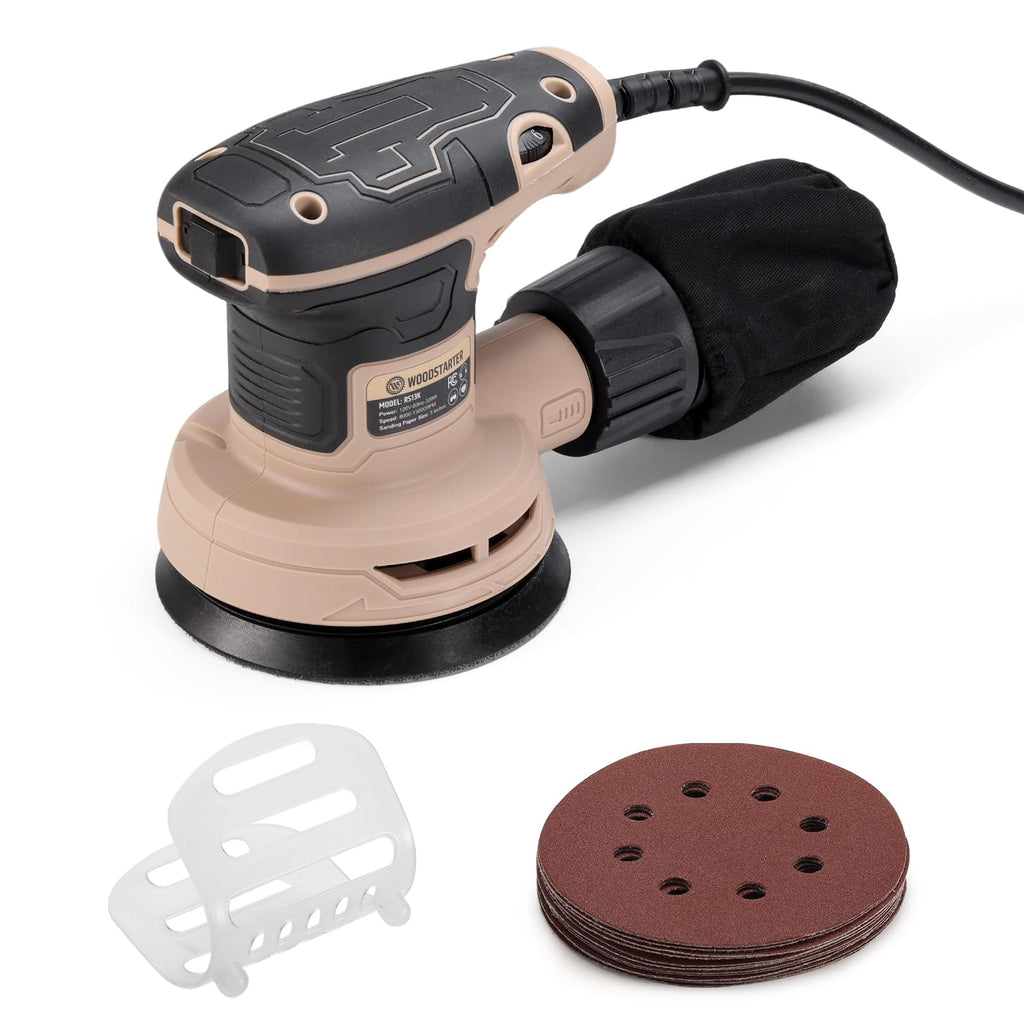 5-Inch Variable Speed Random Orbital Sander with Dust Bag Z858325