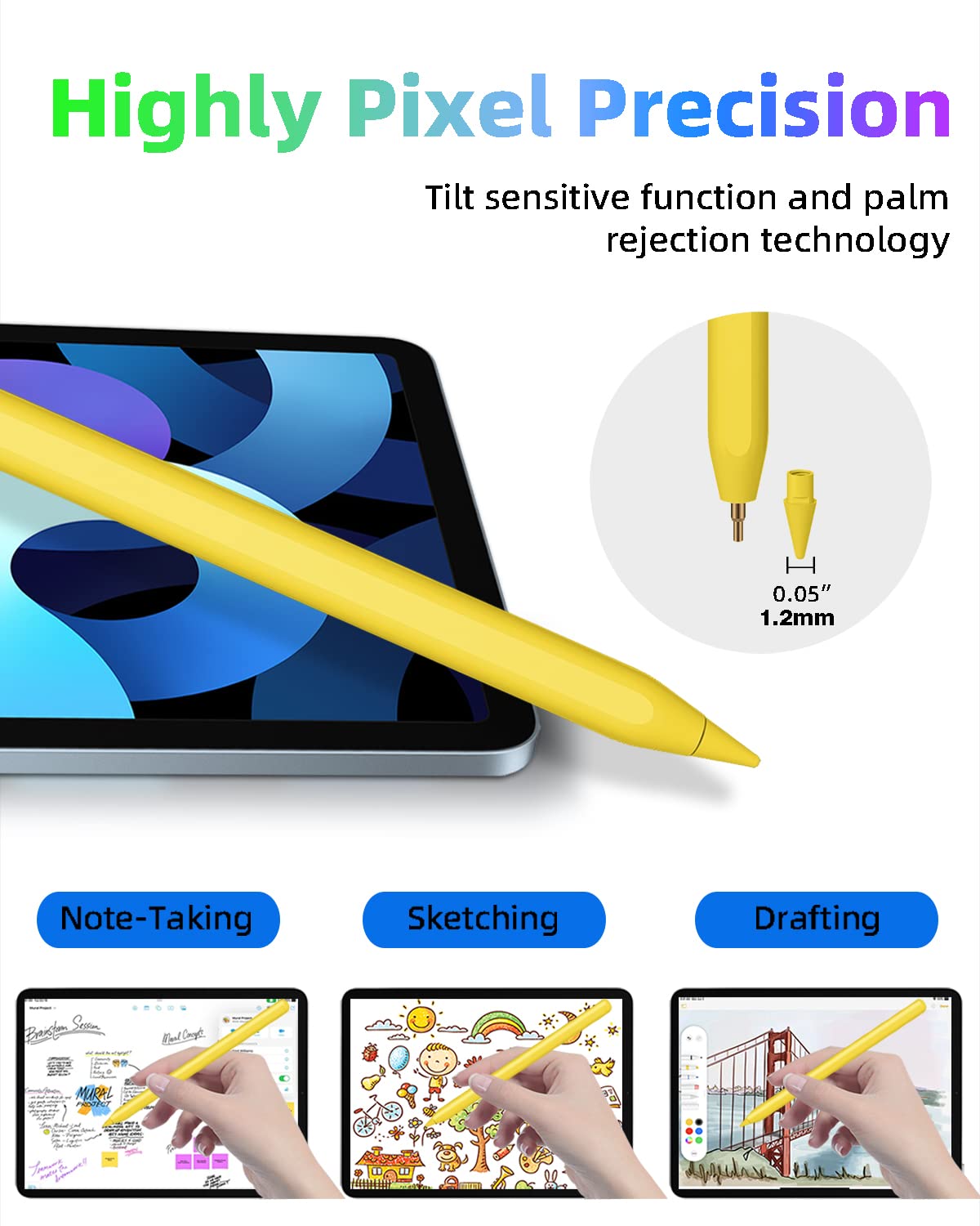 2nd Generation Magnetic Wireless Charging Stylus Pen F132