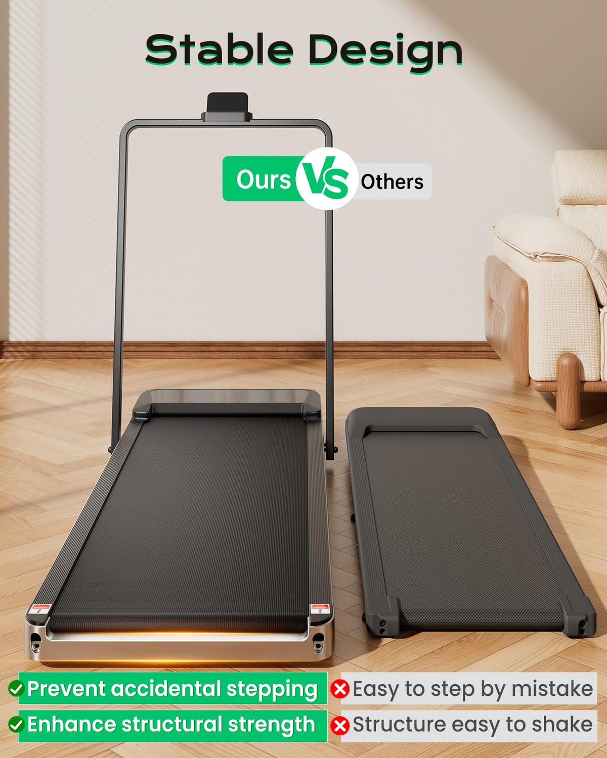 Walking Pad with Incline W9187