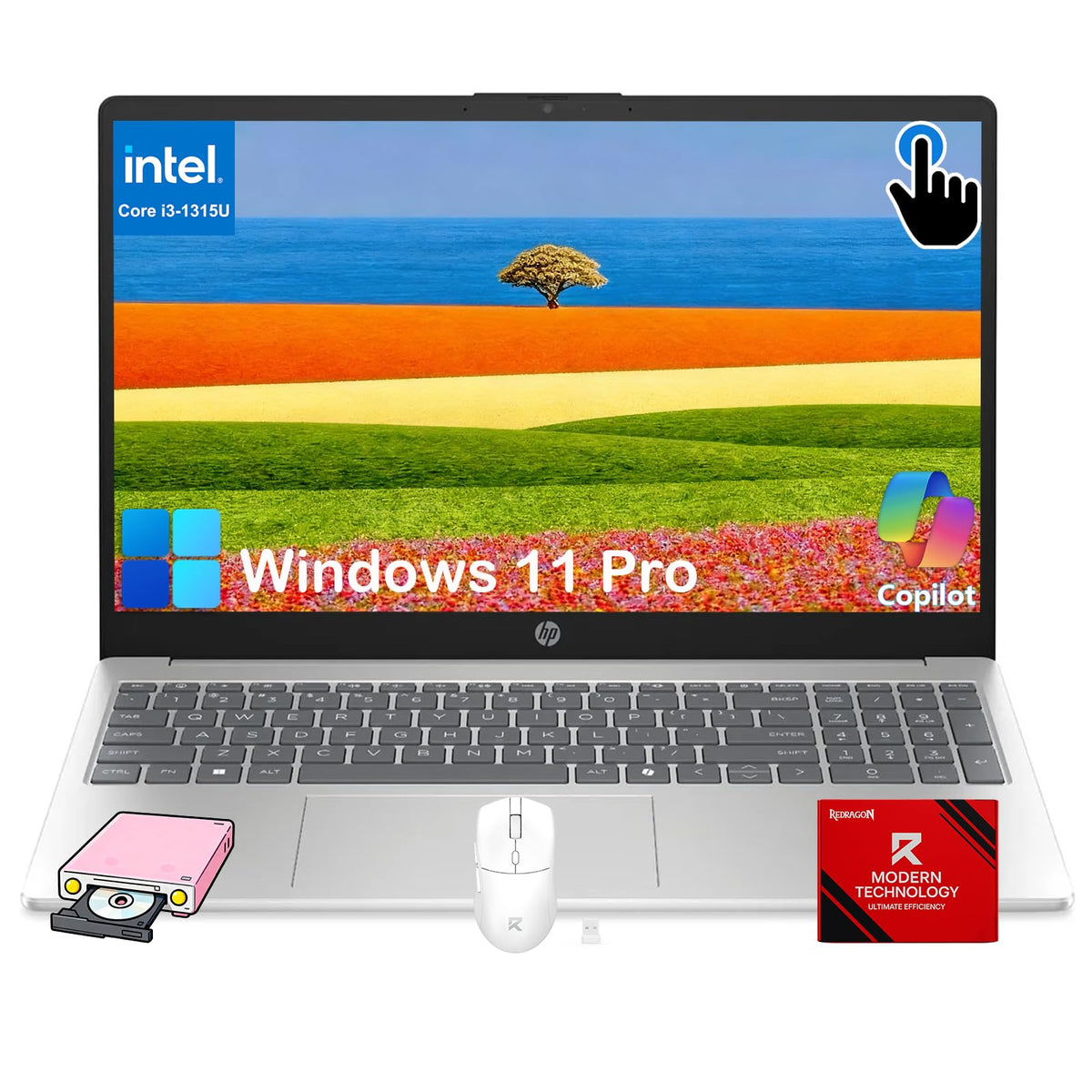 15.6-inch Touchscreen Laptop, 16GB RAM, 512GB SSD P3670
