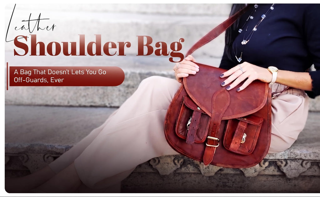 Women Vintage Style Genuine Leather Crossbody Shoulder Bag O578
