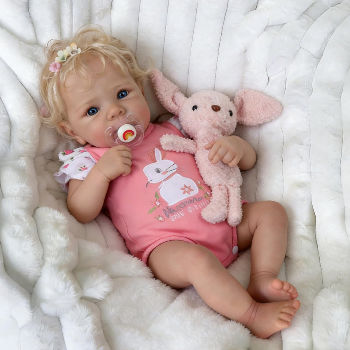 20 Inch Realistic Silicone Vinyl Baby Doll T714