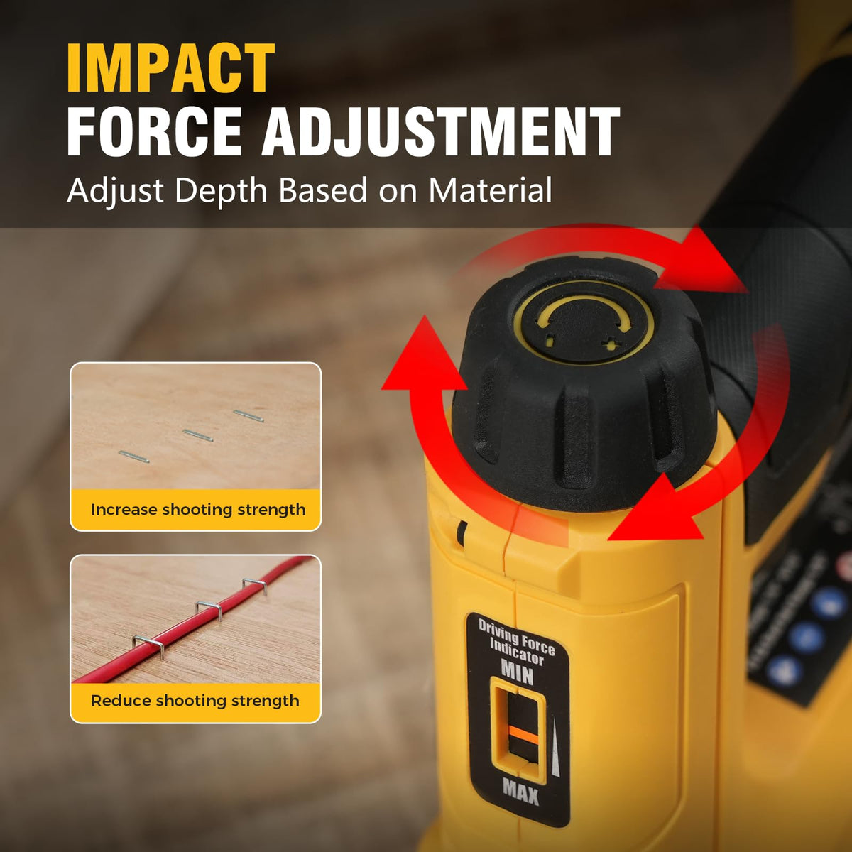 3/8'' Crown 18 Gauge 2 in 1 Cordless Brad Nailer/Electric Stapler with Battery & Charger G75160